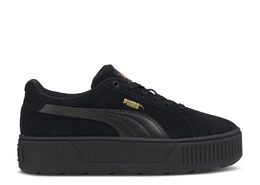 PUMA: Чёрные кроссовки 