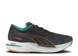 PUMA: Чёрные кроссовки  Deviate Nitro