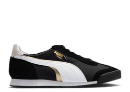 PUMA: Чёрные кроссовки  Roma