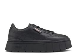 PUMA: Чёрные кроссовки  Mayze