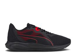 PUMA: Чёрные кроссовки 