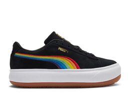 PUMA: Радужные кроссовки  Suede Mayu
