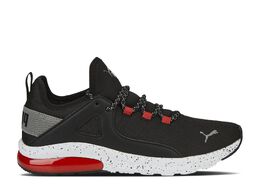 PUMA: Чёрные кроссовки 