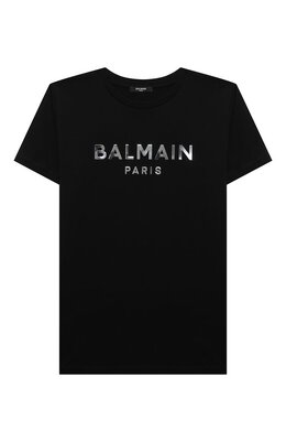 Balmain: Хлопковая футболка 