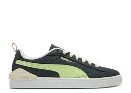 PUMA: Тёмные кроссовки  Suede