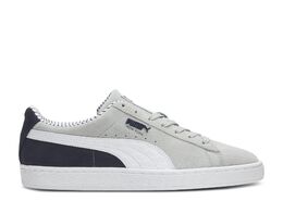 PUMA: Серые кроссовки  Suede Classic