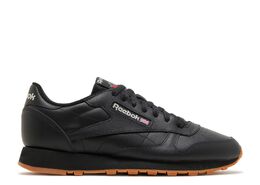 Reebok: Чёрные кроссовки  Classic Leather