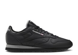 Reebok: Чёрные кроссовки  Classic Leather