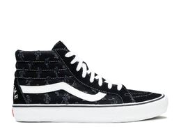 Vans: Чёрные кроссовки  Sk8-Hi