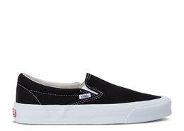 Vans: Чёрные кроссовки  Classic Slip On