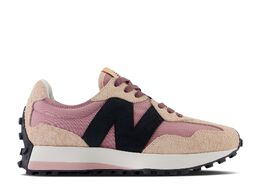 New Balance: Розовые кроссовки  327