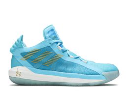 Adidas: Синие кроссовки  Dame 6