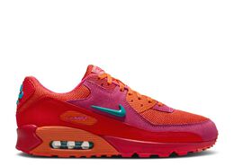 Nike: Розовые кроссовки  Air Max 90