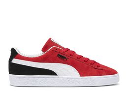 PUMA: Красные кроссовки  Suede