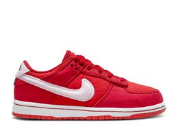 Nike: Красные кроссовки  Dunk Low