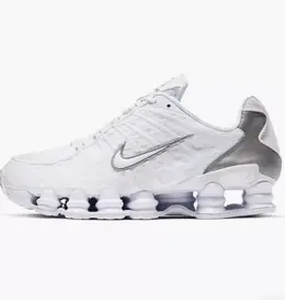 Nike: Белые кроссовки Shox TL