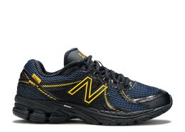 New Balance: Синие кроссовки 