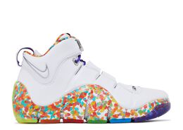 Nike: Белые кроссовки  Zoom Lebron 4