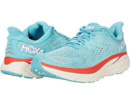 HOKA: Голубые кроссовки 