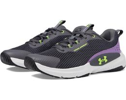 Under Armour: Фиолетовые кроссовки 