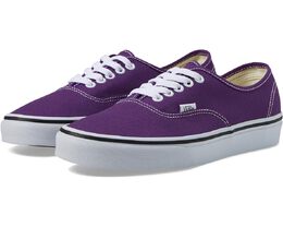 Vans: Фиолетовые кроссовки  Authentic