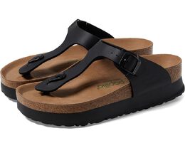 Birkenstock: Чёрные сандалии  Gizeh