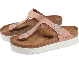 Birkenstock: Розовые сандалии  Gizeh