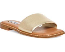 Steve Madden: Золотые сандалии 