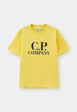 C.P. Company: Жёлтая футболка 