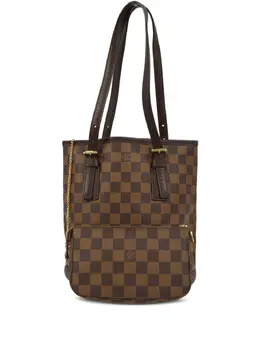 Louis Vuitton Pre-Owned: Коричневая сумка-шоппер