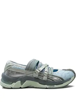 ASICS: Голубые кроссовки  Gel