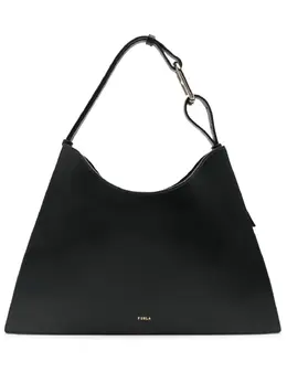 Furla: Чёрная сумка 