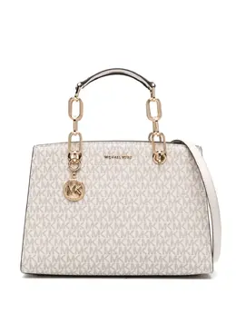 Michael Kors: Белая сумка-шоппер 