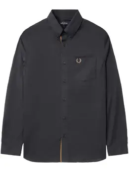 Fred Perry: Хлопковая рубашка  Laurel Wreath