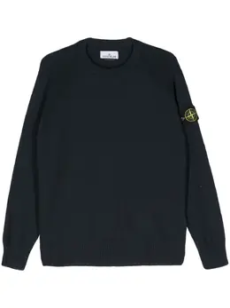 Stone Island: Хлопковый свитер  Compass