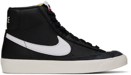 Nike: Чёрные кроссовки  Blazer Mid 77