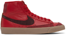 Nike: Красные кроссовки  Blazer Mid 77 Vintage