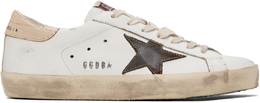 Golden Goose: Коричневые кроссовки  Super Star