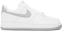 Nike: Серые кроссовки Air Force 1