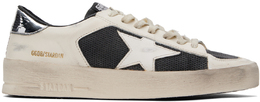 Golden Goose: Чёрные кроссовки  Stardan