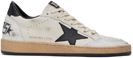 Golden Goose: Белые кроссовки  Ball Star