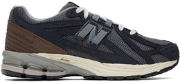 New Balance: Чёрные кроссовки 