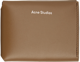 Acne Studios: Коричневый кошелёк 