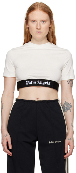 Palm Angels: Белая футболка 