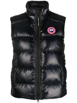 Canada Goose: Чёрный жилет Cypress