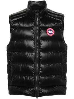 Canada Goose: Чёрный жилет  Crofton