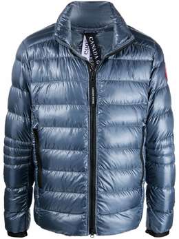 Canada Goose: Голубая куртка  Crofton