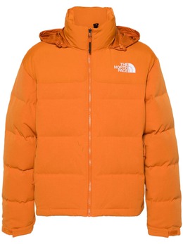 The North Face: Оранжевая куртка  Logo