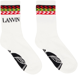 Lanvin: Белые носки