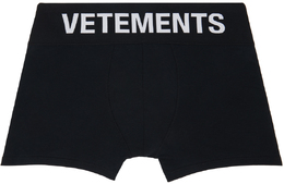 Vetements: Чёрные трусы